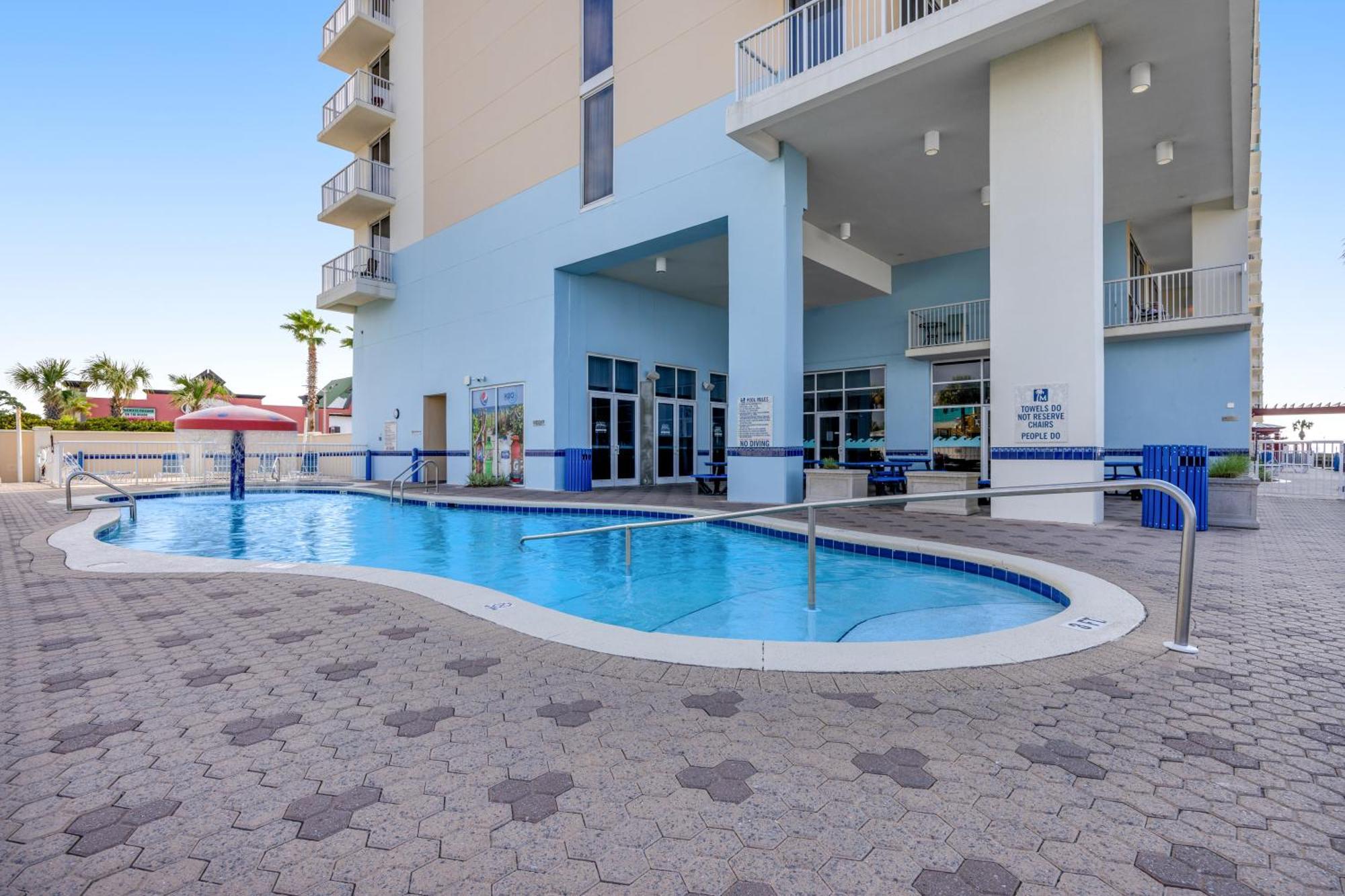 Parking Fee Included-Majestic 1-1606! Gulf Front 1Bedroom, Pool,Hot Tubs,Tennis Panama Stadt Exterior foto