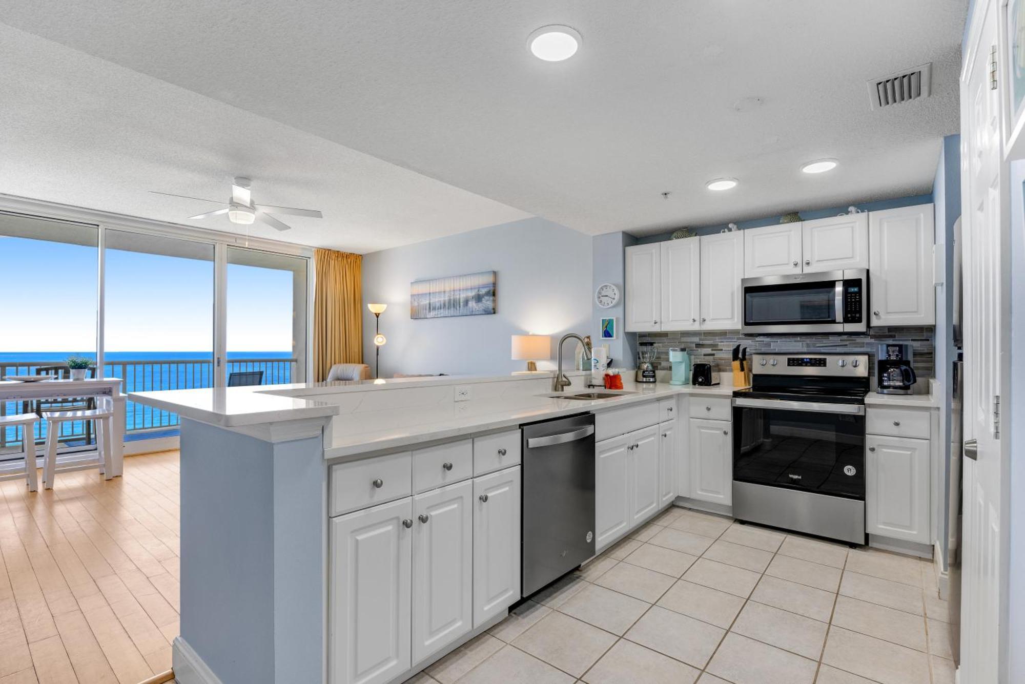 Parking Fee Included-Majestic 1-1606! Gulf Front 1Bedroom, Pool,Hot Tubs,Tennis Panama Stadt Exterior foto