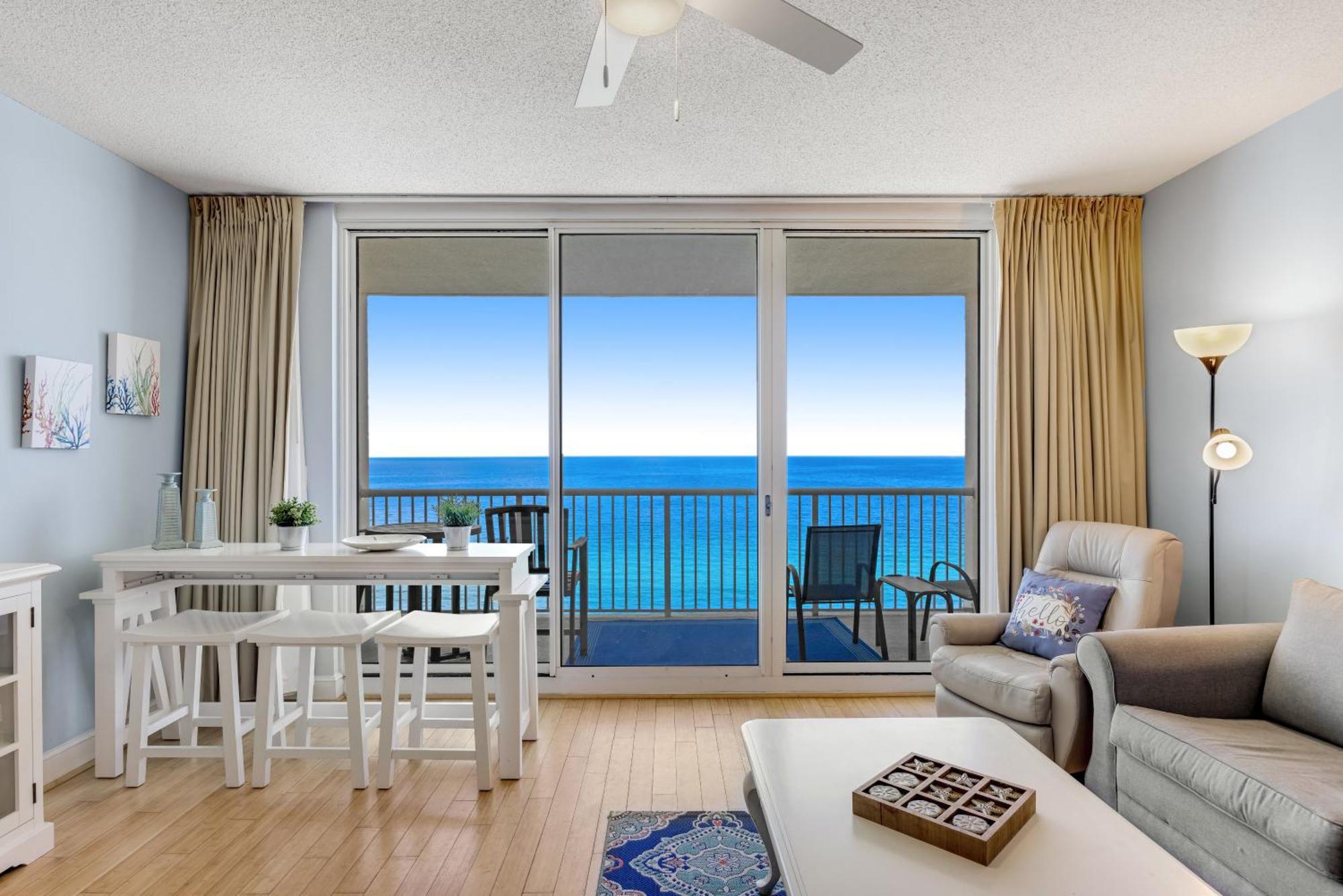 Parking Fee Included-Majestic 1-1606! Gulf Front 1Bedroom, Pool,Hot Tubs,Tennis Panama Stadt Exterior foto