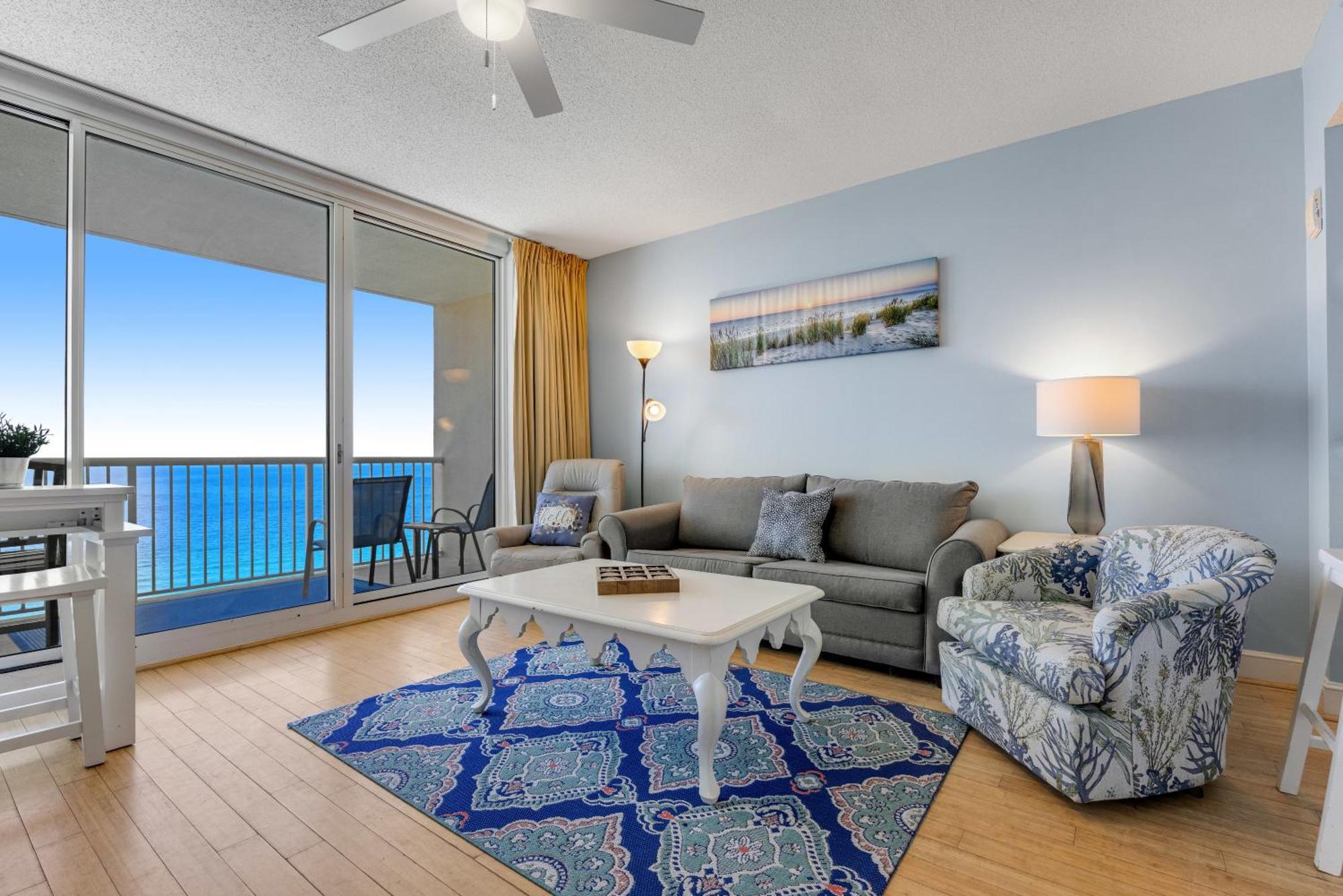 Parking Fee Included-Majestic 1-1606! Gulf Front 1Bedroom, Pool,Hot Tubs,Tennis Panama Stadt Exterior foto